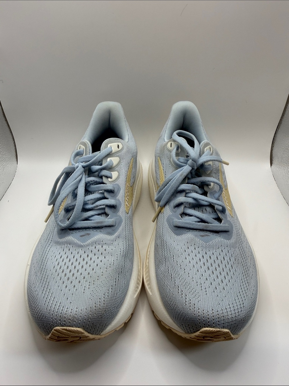 Brooks Women's Pale Blue Running Shoes with Cream Accents